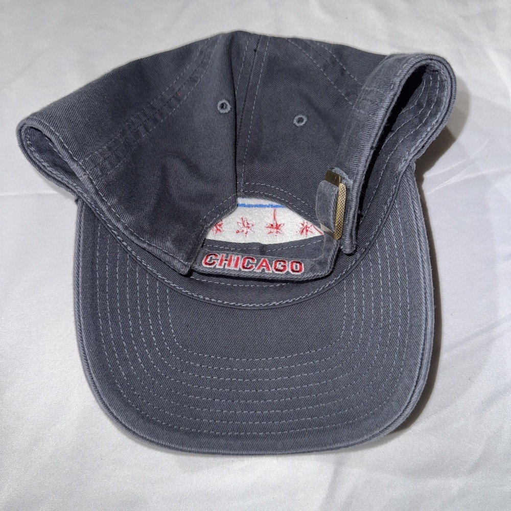 Chicago Flag '47 Brand Hat Clean Up Mens's OSFM Navy/Grey Cotton Streetwear - Picture 6 of 8